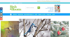 Desktop Screenshot of birdsandblooms.com