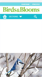 Mobile Screenshot of birdsandblooms.com